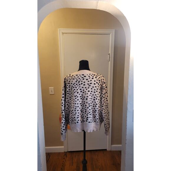 Pink Lily Animal Print Cardigan Large - Picture 2 of 4